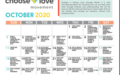 31 Days of Choosing Love in October