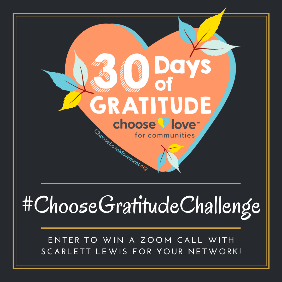 30 Days of Gratitude #ChooseGratitudeChallenge