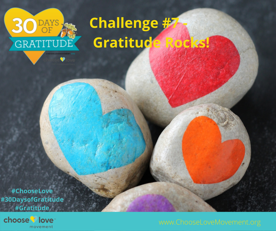 30 Days of Gratitude - Rocks
