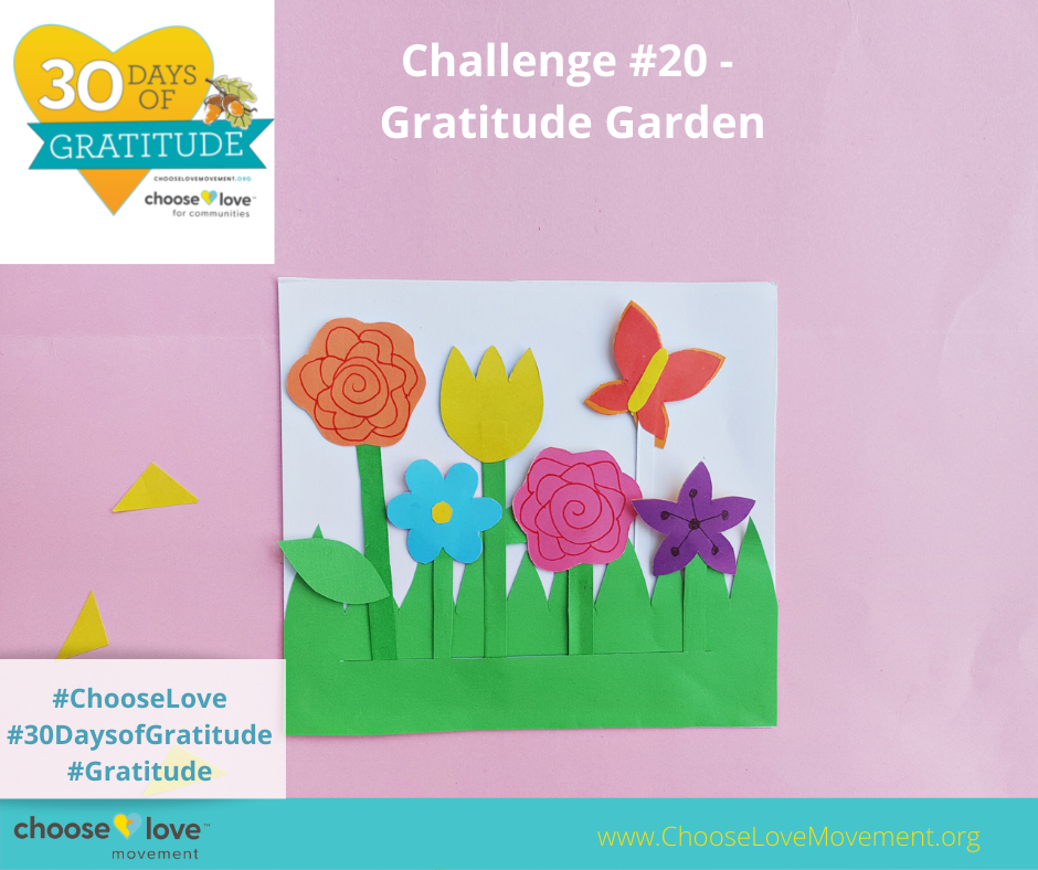 Challenge 20 Gratitude Garden