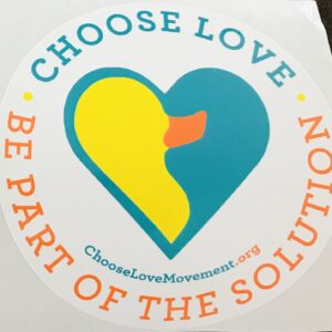 Sticker - Choose Love/Be Part of the Solution