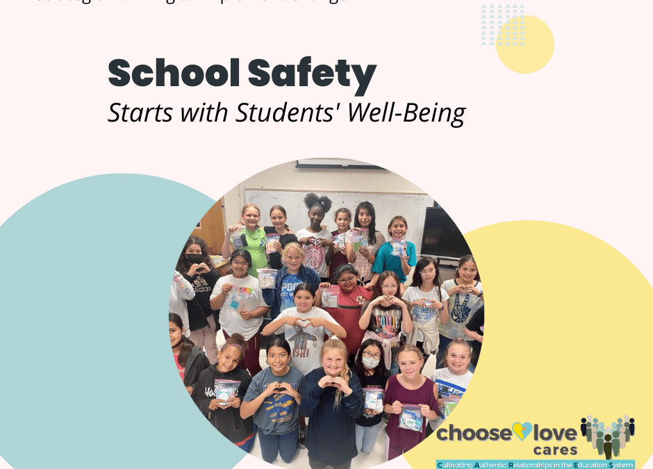 School Safety Begins with Personal Well-Being for Students