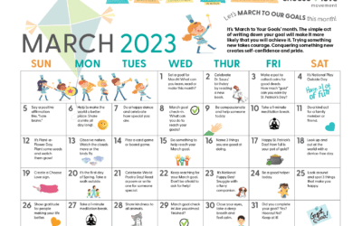 Choose Love March 2023 Calendar