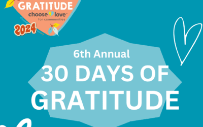 Choose Love 30 Days of Gratitude 2024