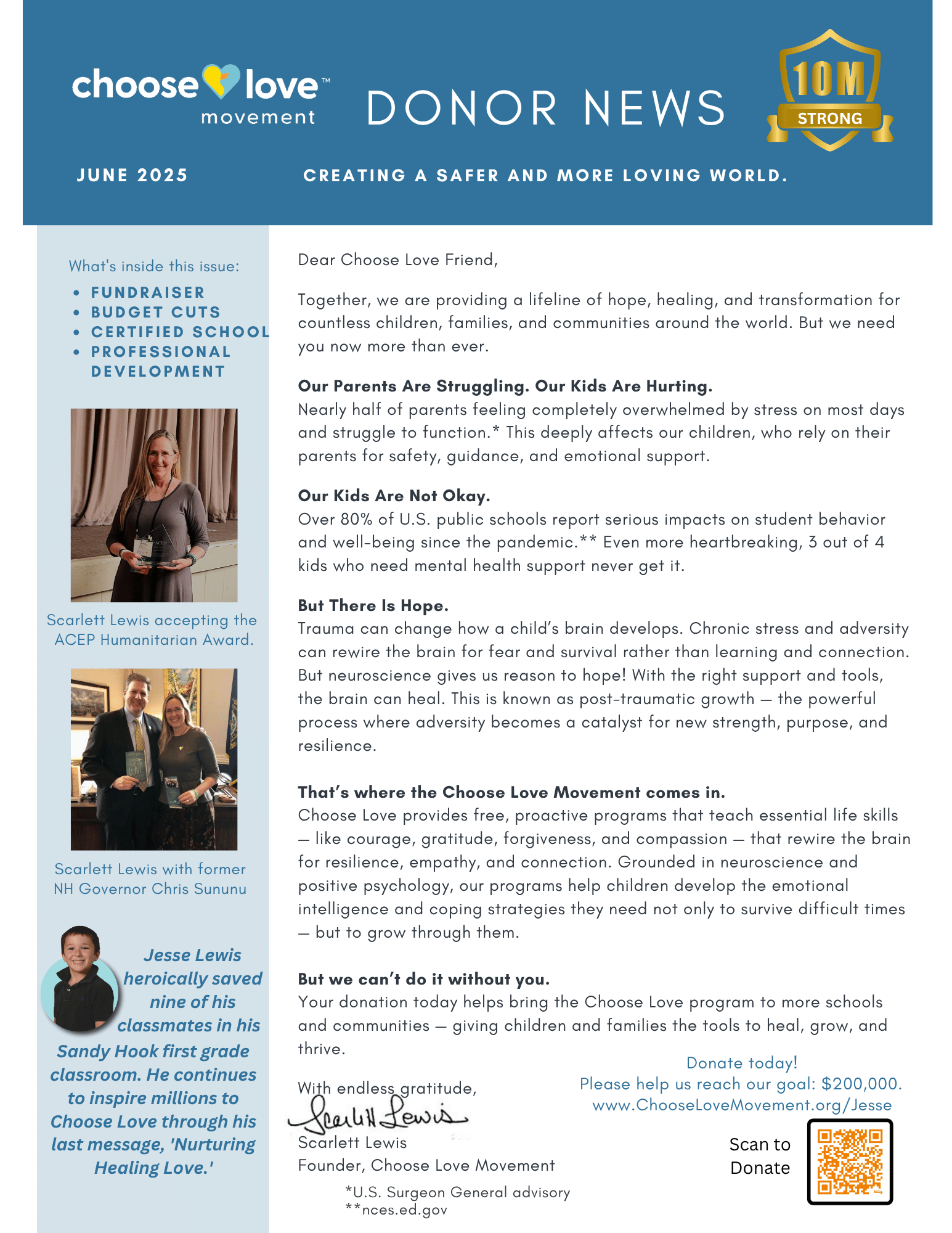 Choose Love Donor News June 2025 final (1)