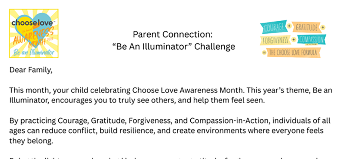 Parent Letter preview