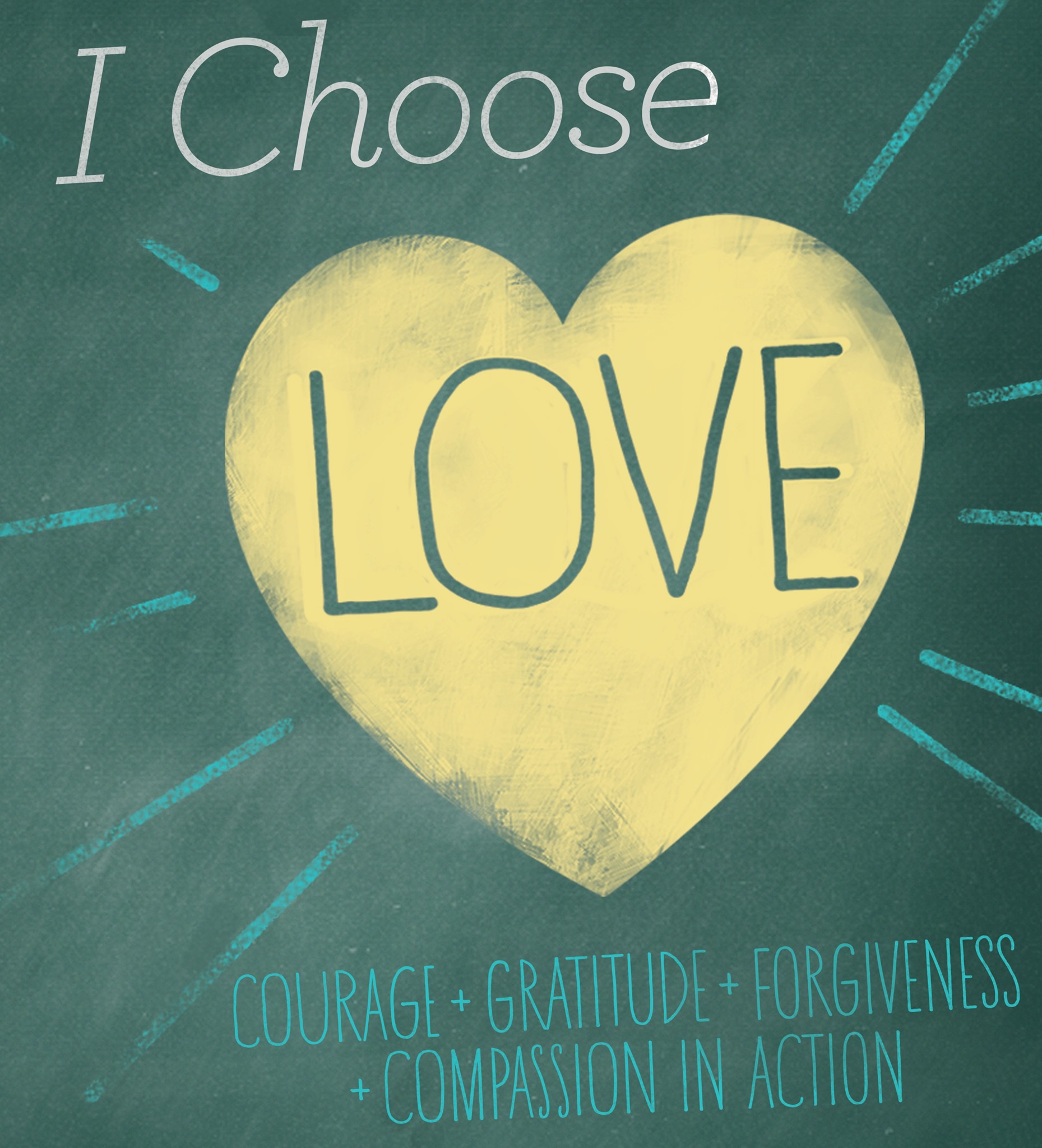 I choose love
